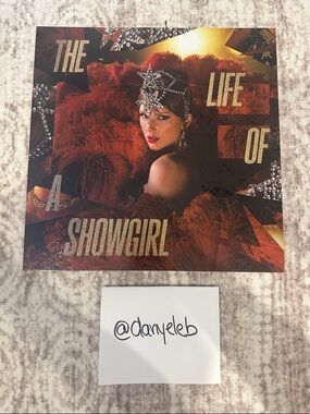 Taylor Swift The Life of a Showgirl Vinyl Tiny Bubbles in Champagne Variant